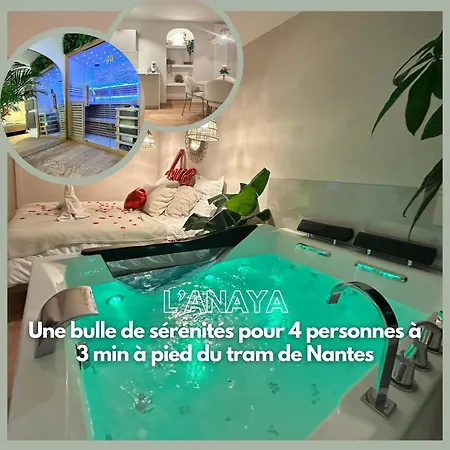 L Anaya Nantes Et Sauna Apartment Reze
