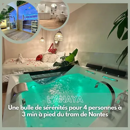 Apartment L Anaya Nantes Et Sauna