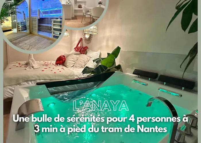 L Anaya Nantes Et Sauna Appartement Rezé